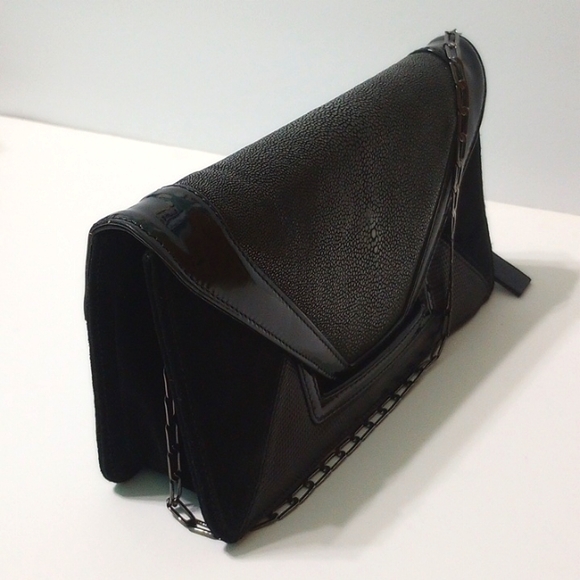 Pauric Sweeney Italian Exotic Leather Bag/ Clutch - Picture 5 of 16